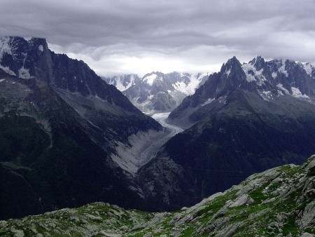 Mer du Glace Glacier